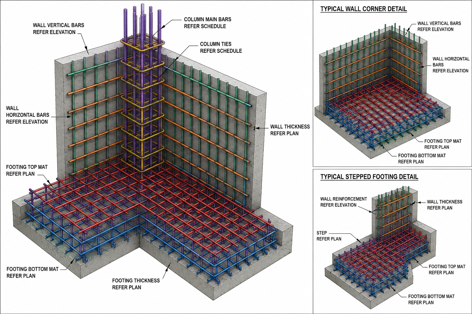Sample Project 2 — Foundation, SOG & Wall Reinforcement